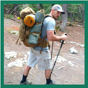 Bryan hiking and backpacking