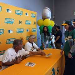 Heather-meeting-former-As-baseball-players_Fingers-and-Eckersley